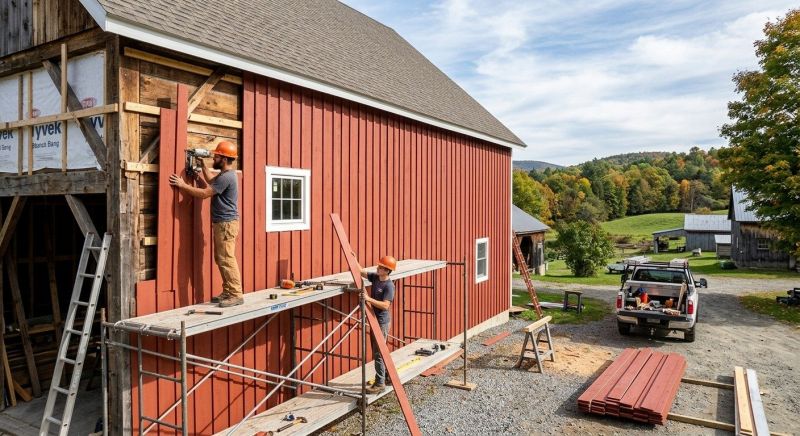 Barn Siding Installation in Conover, NC