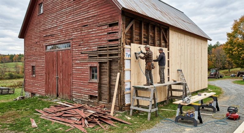 Barn Siding Replacement in Sherrills Ford, NC