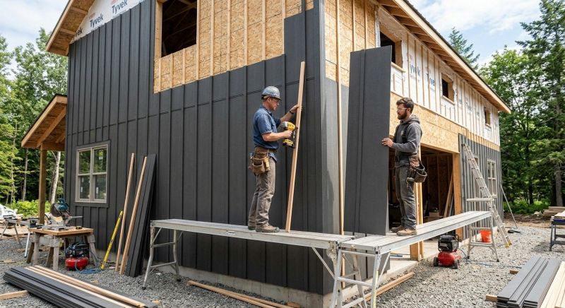 Batten Siding Installation in Denver, NC