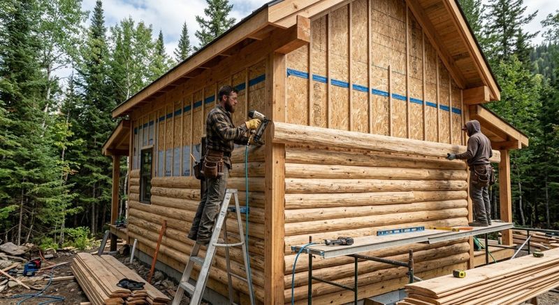 Cabin Siding Installation in Iredell County, NC
