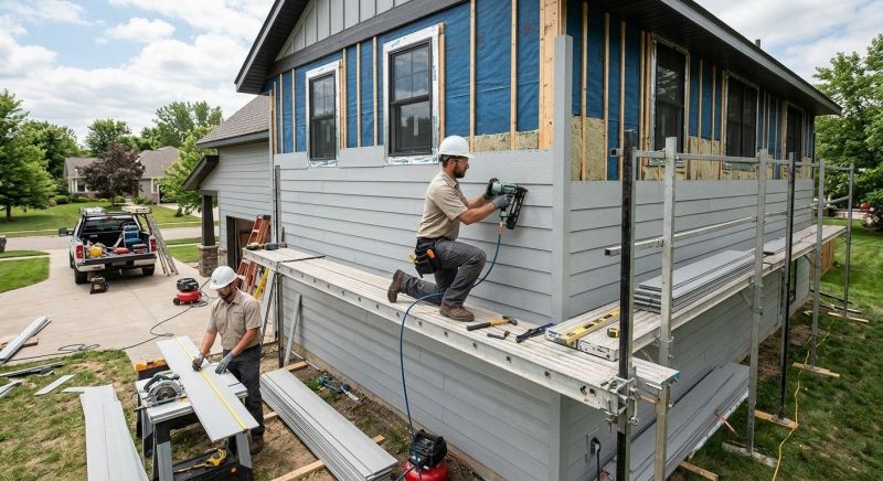 Cement Siding Installation in Mooresville, NC