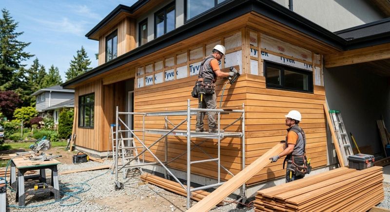 Faux Wood Siding Installation in Catawba, NC