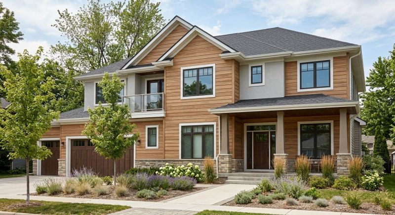 Faux Wood Siding Installation in Hickory, NC