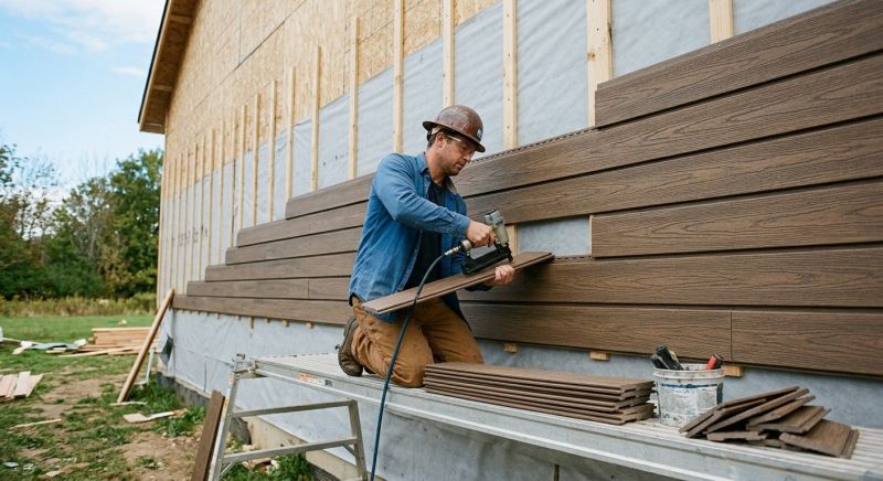 Faux Wood Siding Installation in Union Grove, NC