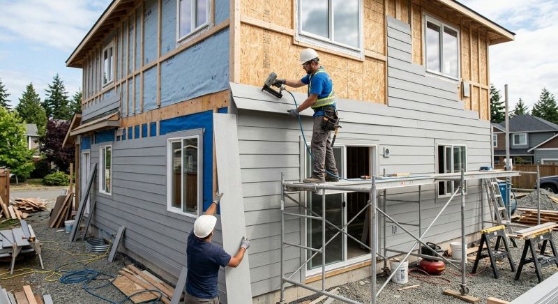 Fiber Cement Installation in Davie County, NC