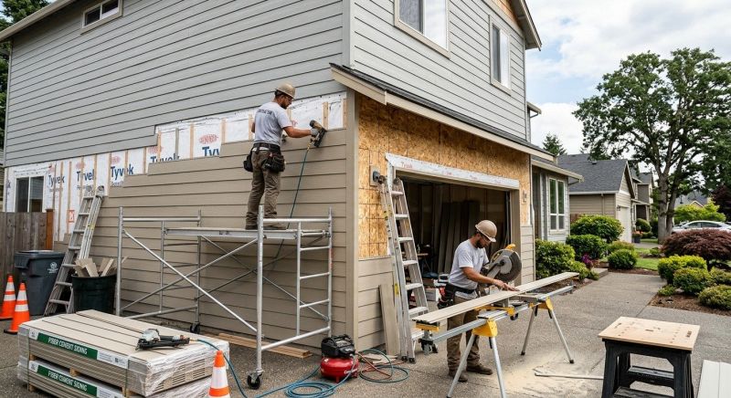Fiber Siding Installation in Newton, NC