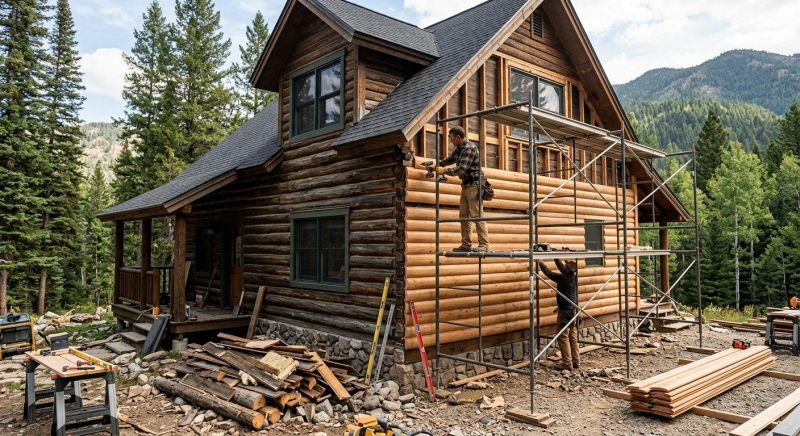 Log Siding Replacement in Iredell County, NC