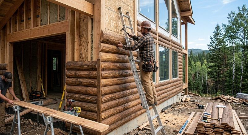 Log Siding Replacement in Iredell County, NC