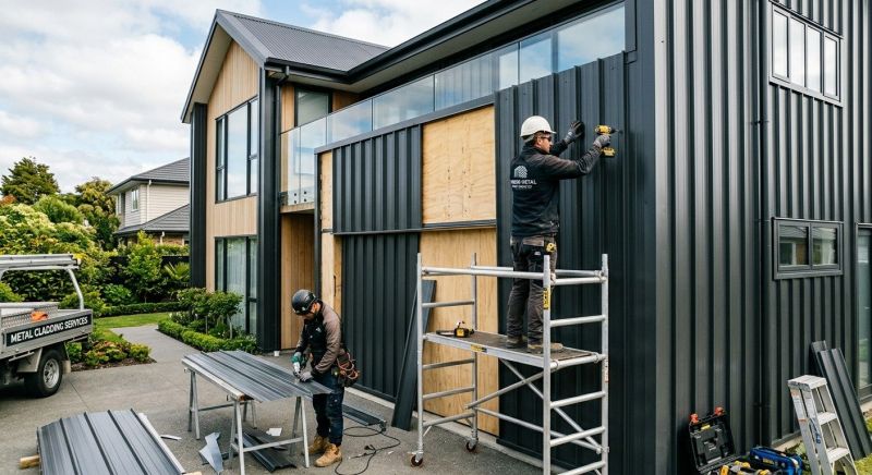 Metal Cladding Installation in Iredell County, NC