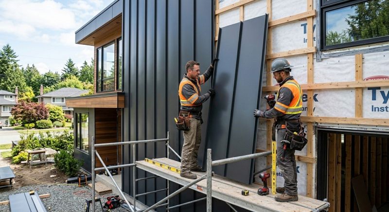 Metal Siding Installation in Catawba County, NC