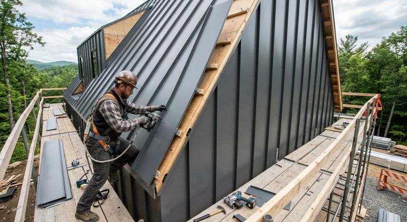 Sheet Metal Siding Replacement in Iredell County, NC