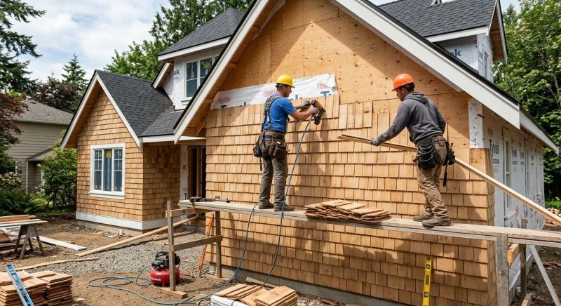 Shingle Siding Installation in Iredell County, NC