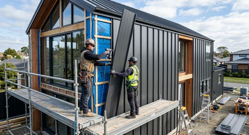 Steel Cladding Installation in Iredell County, NC