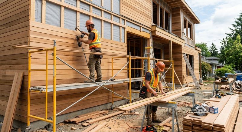 Wood Cladding Installation in Sherrills Ford, NC