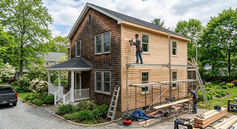 Wood Siding Installation in Conover, NC