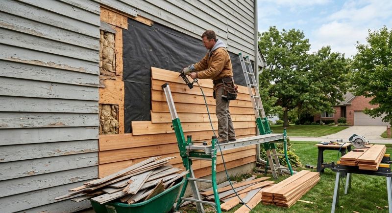 Wood Siding Installation in Hickory, NC