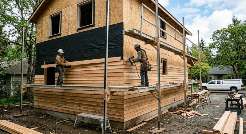 Wood Siding Installation in Sherrills Ford, NC