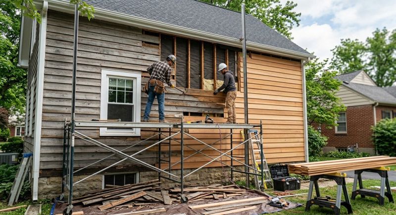 Wood Siding Installation in Troutman, NC