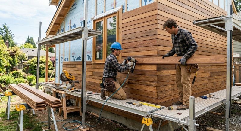 Wood Siding Service in Davie County, NC