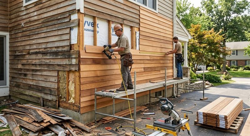 Wood Siding Service in Newton, NC